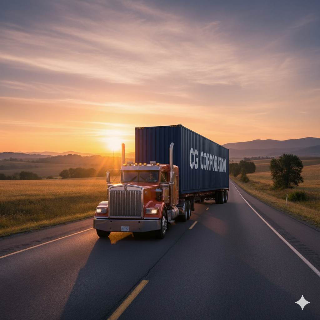 Camión en ruta